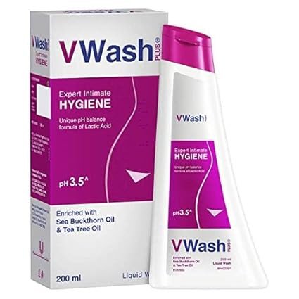 VWash Plus Expert Intimate Hygiene|| With Tea Tree Oil|| Liquid Wash Prevents Dryness|| Itchiness And Irritation|| Balances PH|| Paraben Free|| 200 ml