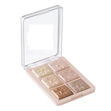 Sloane Glowzilla 6 Colour Highlighter Palette | Ultra Blendable & Long Lasting | Blinding Glow (12.0gm)