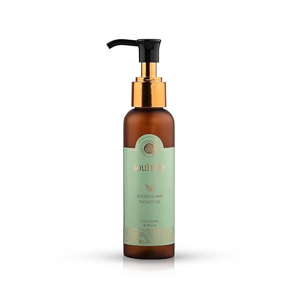 Soultree Intensive Hair Therapy Oil with Curry Leaves and Hibiscus - 120ml