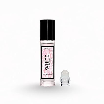 White London Attar | Luxury Perfume Oil | Sweet, Fresh Modern Elegant Fragrance | Long Lasting Non-Alcoholic Roll-On for Men & Women | 6Ml