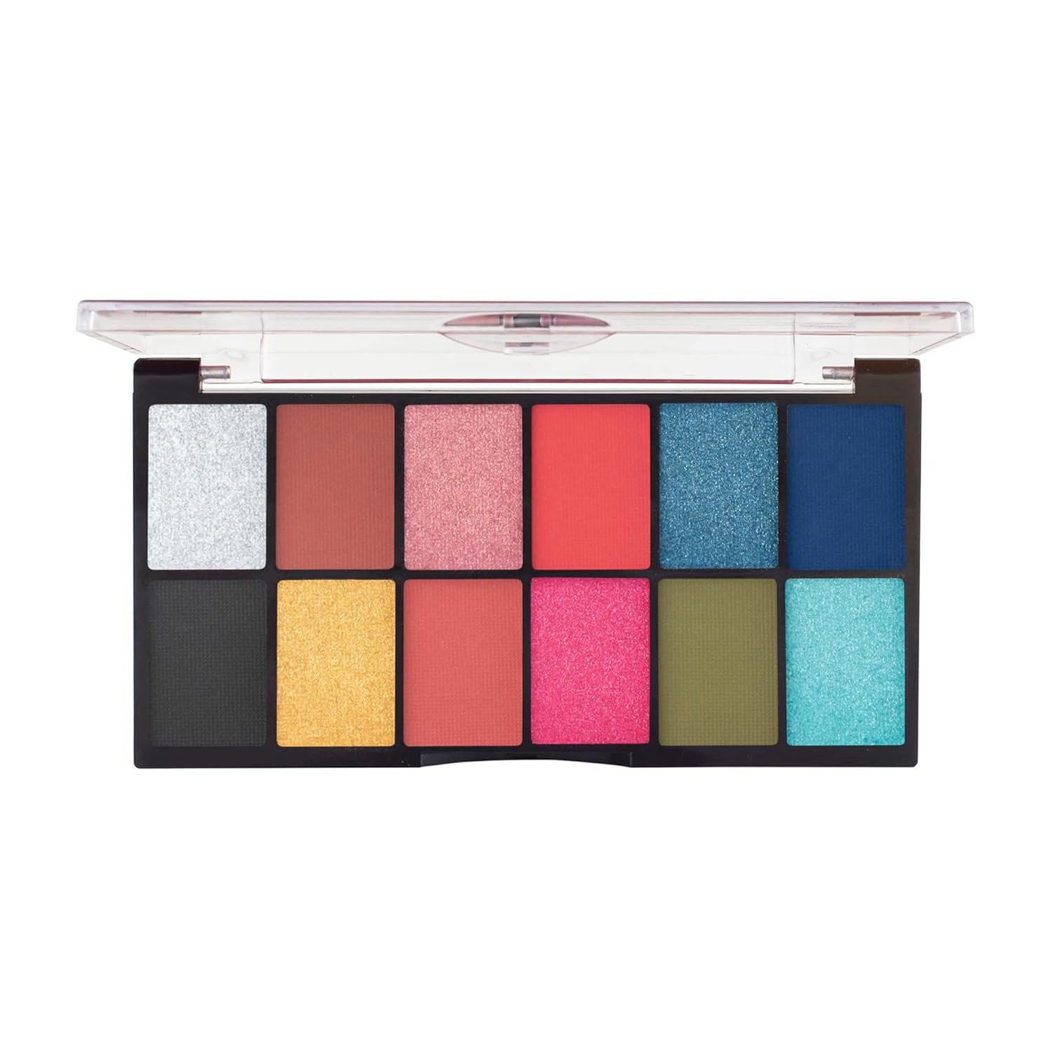 MARS 12 Shades Dance of Joy Eyeshadow Palette | Highly Pigmented and Blendable | Multicolor | Matte and Shimmer Finish (13.2g) (03-Multicolor)