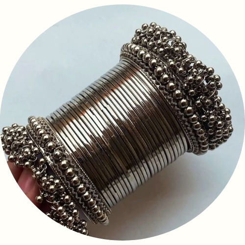 Silver Bangles