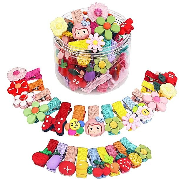 Shining Diva Fashion 26 Pcs Colorful Hair Accessories Hair Clips for Girls Kids Baby Girl Toddlers Women Hairband Hair Band Ties