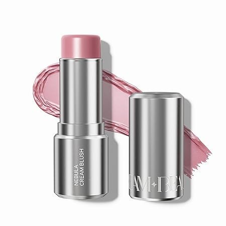 Dream Beauty Nebula Cream Blush – Rosette Red | Cool Red with Gold 3-in-1 Tint for Cheeks, Lips & Eyes | Dewy Finish | Hand Blendable, Lightweight & Buildable | 7.5g