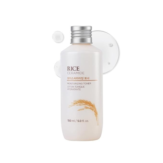 Rice & Ceramide Moisturizing Face Toner Enriched With Rice Extracts To Brighten The Skin |